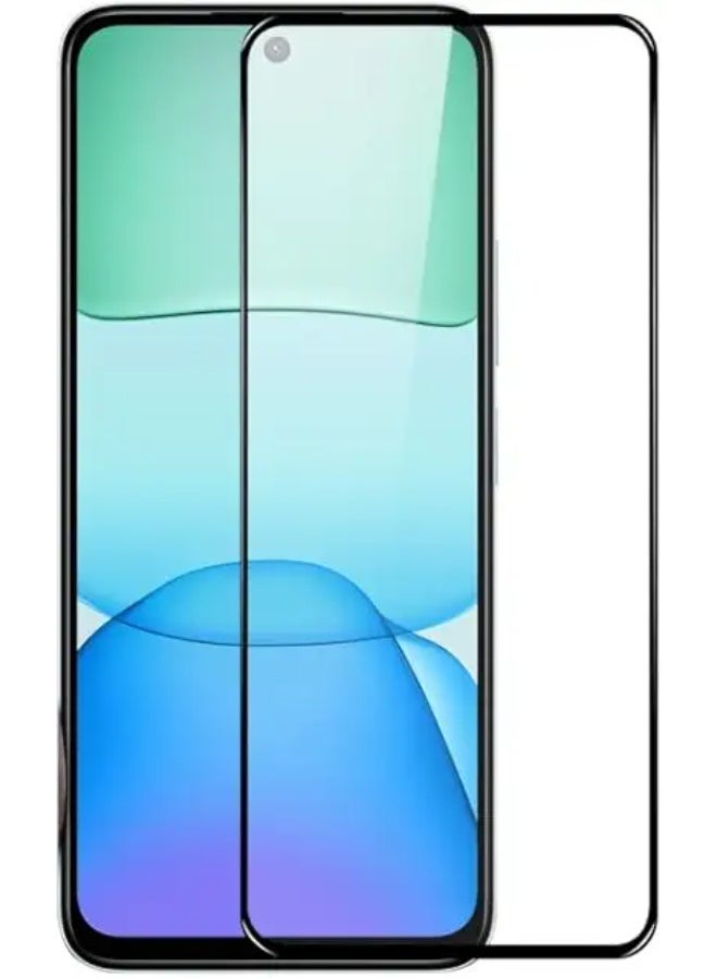 Screen Protector For  Redmi Note 13 4G , 5D Tempered Glass Protector 9H Hardness, Bubble Free, HD Clear Redmi Note 13 4G Screen Protector